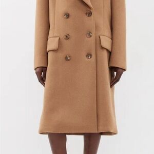 Miu Miu Elegant Camel Trench Coat
